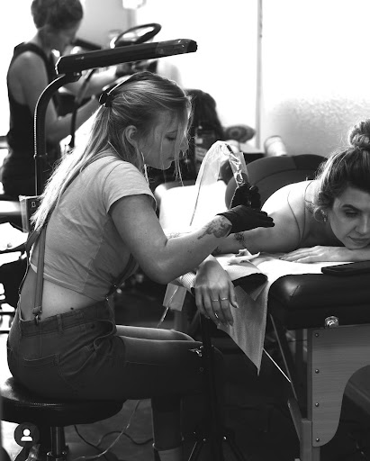 Explore back of the arm tattoo ideas, creative tattoo ideas in Carefree, available at Lucid Arts - Design & Tattoo