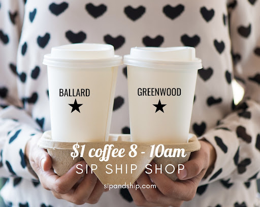 Shipping and Mailing Service «Greenwood Sip & Ship», reviews and photos, 7511 Greenwood Ave N, Seattle, WA 98103, USA