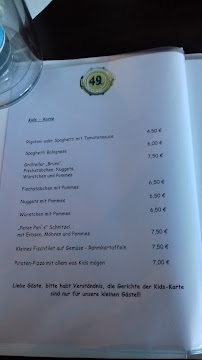 49er Aldente à Sylt menu