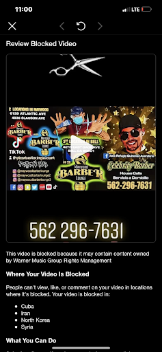 Barber Shop «MAYWOOD BARBER LOUNGE», reviews and photos, 4035 Slauson Ave, Maywood, CA 90270, USA