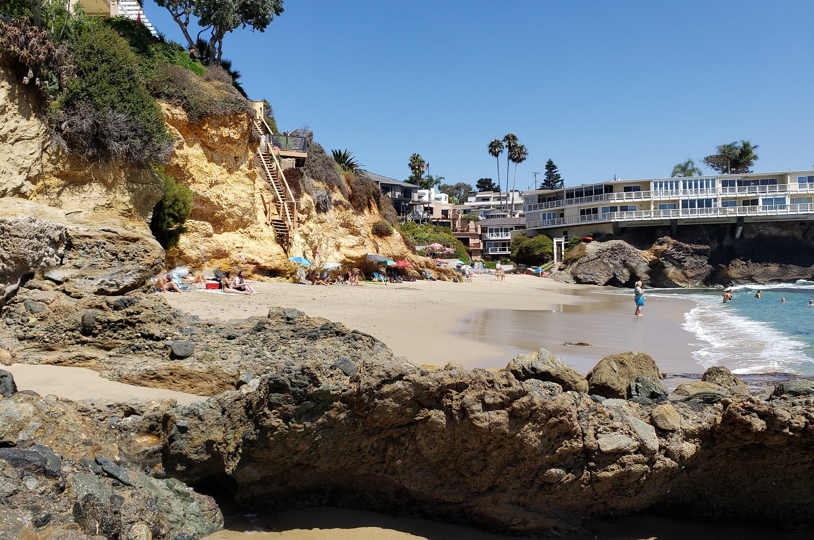Photo of Fishermans Cove beach with very clean level of cleanliness