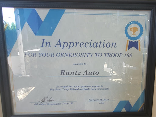 Auto Repair Shop «Rantz Auto Center», reviews and photos, 1941 Colorado Blvd, Los Angeles, CA 90041, USA