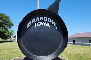 Iowa's Largest Frying Pan image