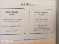 Menu / carte de Les Gourmandines du Prado à Marseille