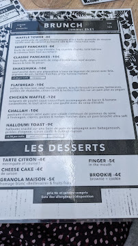 Oh my Biche - COLOMBIER à Rennes menu