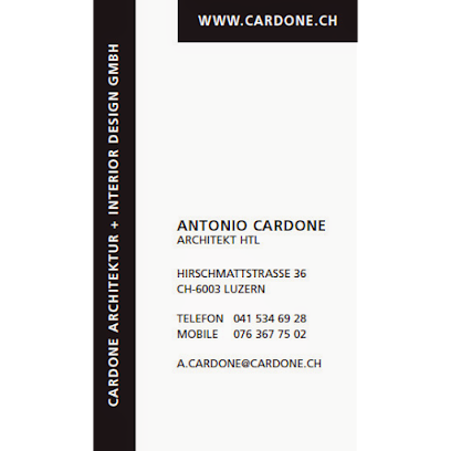 Cardone Architektur + Interior Design GmbH