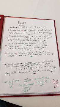Menu du Qualitätseck à Frankfurt