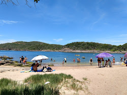 Praia do Forno'in fotoğrafı küçük koy ile birlikte