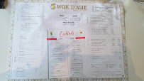 Restaurant asiatique Wok d'Asie - Buffet à Volonté à Saint-Egrève (le menu)