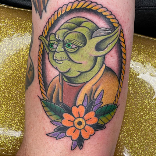 Explore bandana tattoo ideas, creative tattoo ideas in Aledo, available at Elevated Tattoo & Piercing