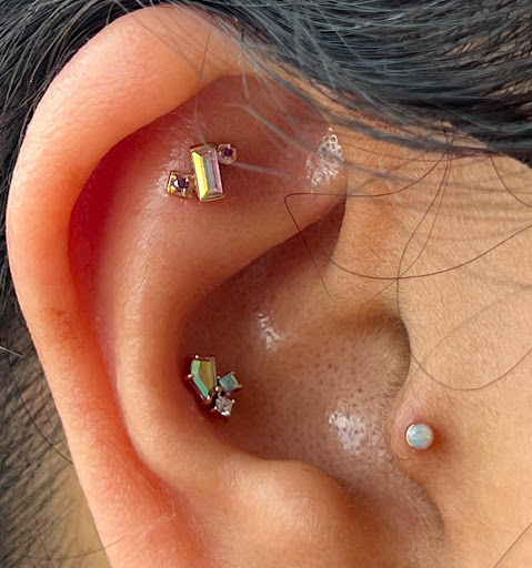 Explore infinity tattoo cover up ideas, creative tattoo ideas in Marietta, available at The Queen Bee Tattoo and Piercing Parlour