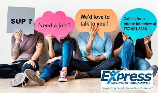 Employment Agency «Express Employment Professionals», reviews and photos, 4530 Professional Cir #1b, Virginia Beach, VA 23455, USA