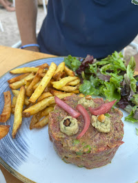 Steak tartare du Restaurant français Le Carré Plage à La Seyne-sur-Mer - n°1