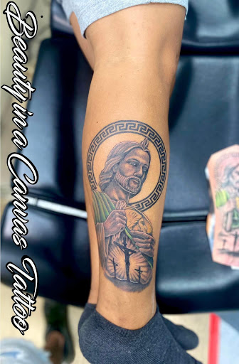 Explore half sleeve tattoo ideas for women, creative tattoo ideas in Ocala, available at Beauty in a Canvas Tattoo and Art Gallery