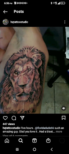 Explore marine corps tattoo ideas, creative tattoo ideas in Palm Harbor, available at High Quality Tattoo Studios