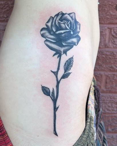 Explore horror half sleeve tattoo ideas, creative tattoo ideas in Boulder, available at Claw and Talon Tattoo