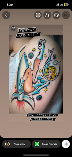 Explore may birth tattoo ideas, creative tattoo ideas in Sarasota, available at SEVEN SINS Tattoo Studio