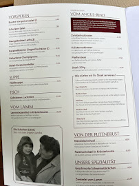 Schurk Markelsheim Weinlauben Restaurant à Bad Mergentheim carte