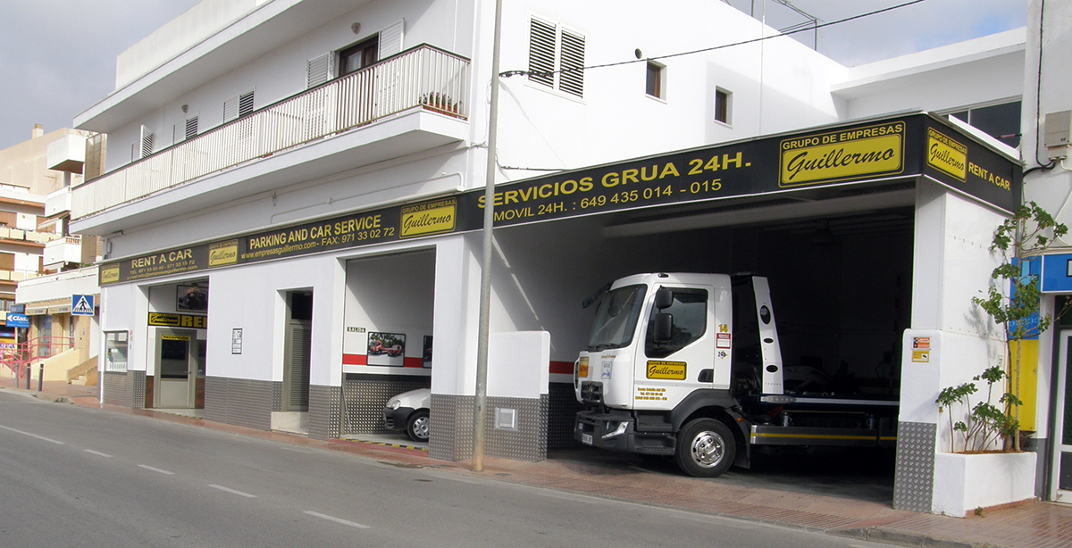 Empresas Guillermo - Asistencia en carretera 24 horas en Ibiza
