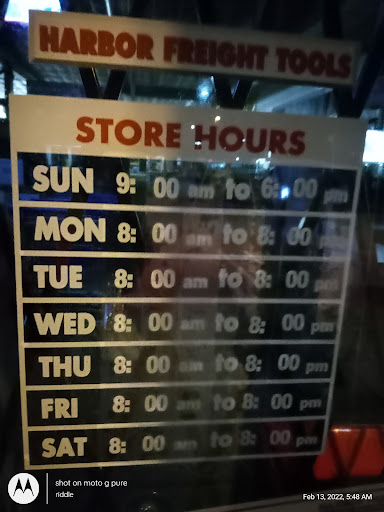 Hardware Store «Harbor Freight Tools», reviews and photos, 901 N Carpenter Rd #70, Modesto, CA 95351, USA