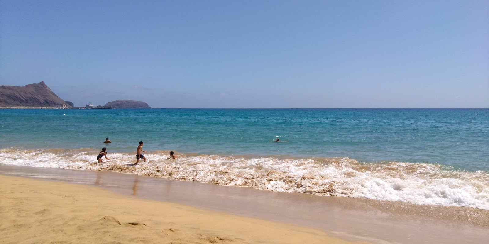 Photo of Porto Santo beach amenities area