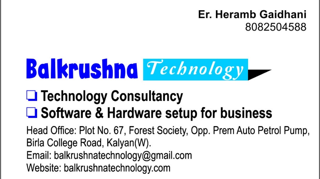 Balkrushna Technology