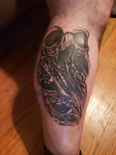 Explore tattoo cover up ideas for shoulder, creative tattoo ideas in Muncie, available at Obscura Tattoo shop and Oddity Collective