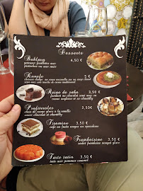 Sahmeran à Colmar menu