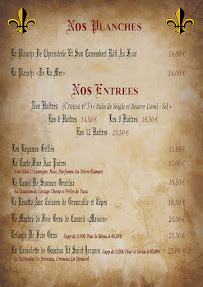 Menu du La Taverne Royale à Hyères