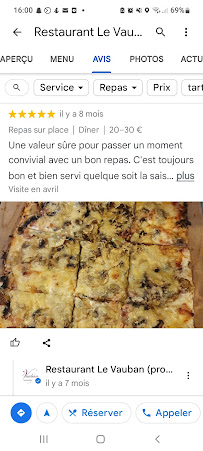 Pizza du Restaurant français Restaurant Le Vauban-Brasserie Huningue EN CONGES ANNUELS JUSQU'au 12 Mars inclus - n°7