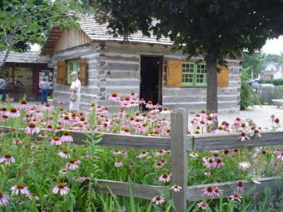 Pioneer Log Cabin Museum and Vintage Garden in Wehmhoff Square