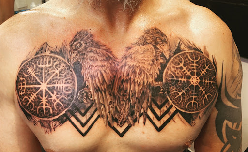 Explore adam and eve tattoo ideas, creative tattoo ideas in Kannapolis, available at Ink Station Tattoo Studio