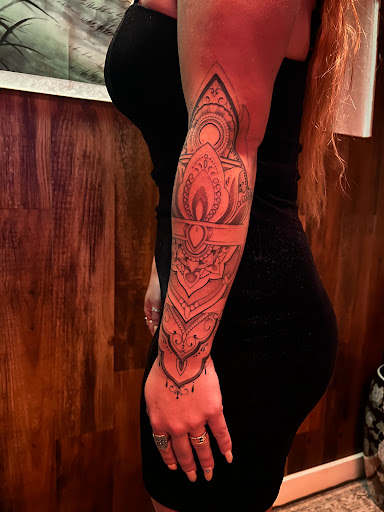 Explore victorian tattoo ideas, creative tattoo ideas in Hudson, available at The Bohemian Social Club