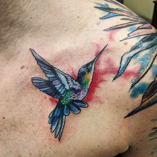 Explore tree tattoo ideas for females, creative tattoo ideas in Casper, available at Electric Hare Tattoo