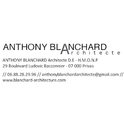 Anthony Blanchard Architecture à Privas