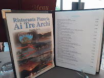 Carte du Trattoria Pizzeria Bar Ai Tre Archi à monte isola