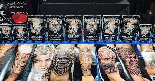 Explore color tattoo sleeve ideas, creative tattoo ideas in Anchorage, available at SDITATTOO, LLC