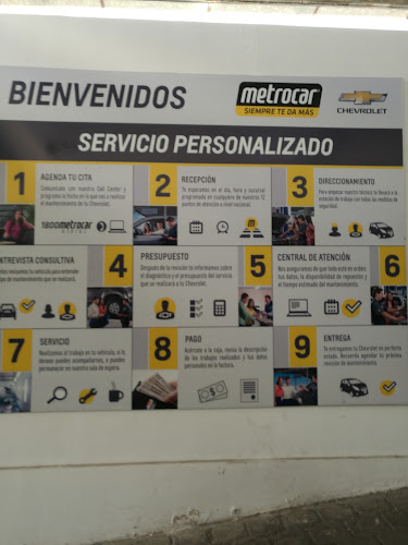 Opiniones de Talleres Chevrolet Metrocar en Quito - Taller de reparación de automóviles