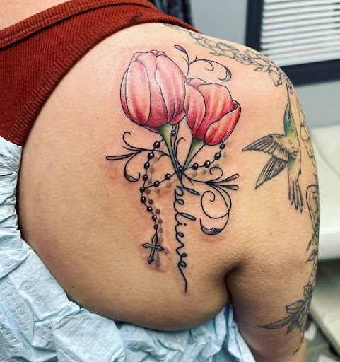 Explore avengers tattoo ideas, creative tattoo ideas in Conroe, available at Monsters Ink, LLC