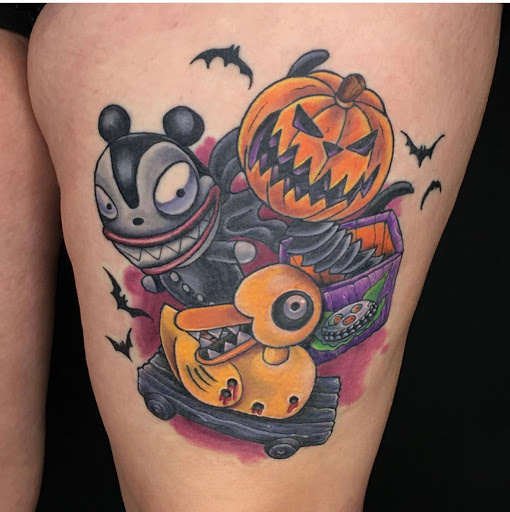 Explore medium tattoo ideas for men, creative tattoo ideas in Ventura, available at White Lotus Body Arts Studio