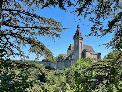 Remparts du Château à Rocamadour