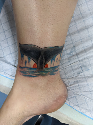 Explore sickle cell tattoo ideas, creative tattoo ideas in Sparks, available at Under Your Skin Tattoo & Body Piercing