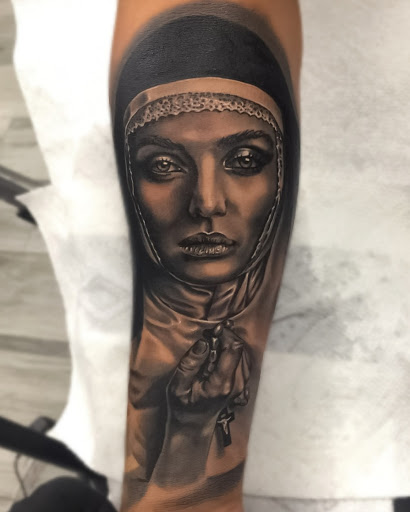 Explore phases of the moon tattoo ideas, creative tattoo ideas in Miami, available at Inkaholik Tattoos