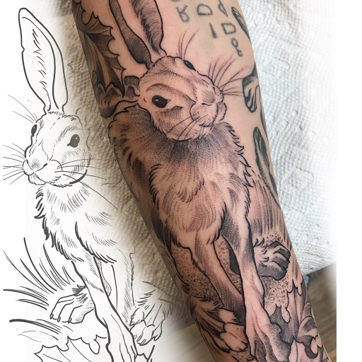 Explore underwater tattoo ideas, creative tattoo ideas in Danvers, available at Rivers To Roads Tattoo Shop