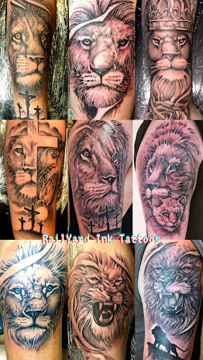 Explore batman and joker tattoo ideas, creative tattoo ideas in Roanoke, available at RailYard INK