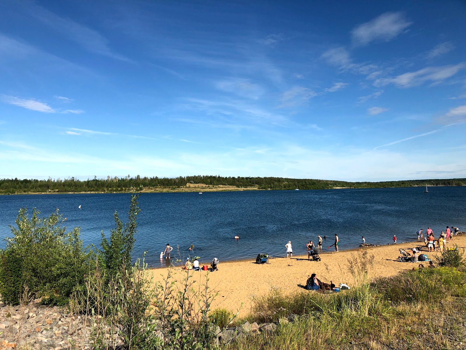 Photo de Badestrand Zwenkauer See avec un niveau de propreté de très propre
