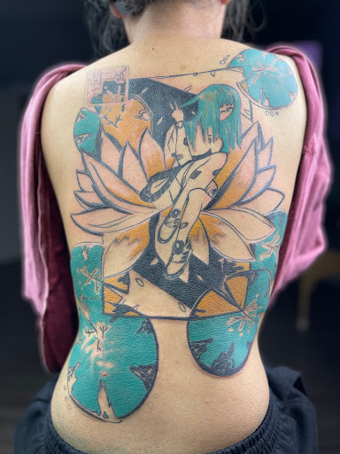 Explore gremlin tattoo ideas, creative tattoo ideas in Vista, available at Vista Body Art