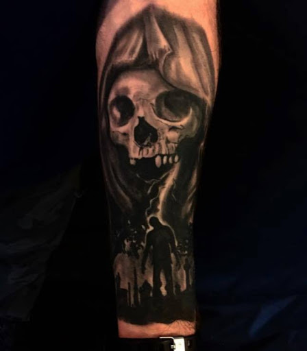 Explore divorce tattoo ideas, creative tattoo ideas in Towson, available at Layer 3 Collective