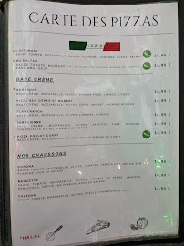 La Pizz'Zola à Dijon menu