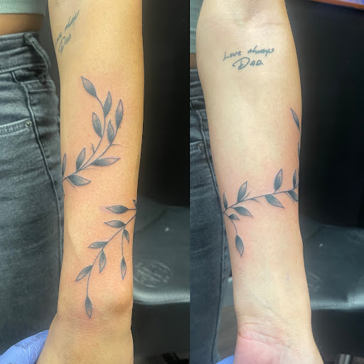 Explore tattoo ideas male back, creative tattoo ideas in Amsterdam, available at Spoken Hand Tattoo